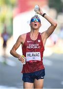 6 August 2021; Vit Hlavac of Czech Republic in action during the men's 50 kilometre walk final at Sapporo Odori Park on day 14 during the 2020 Tokyo Summer Olympic Games in Sapporo, Japan. Photo by Ramsey Cardy/Sportsfile