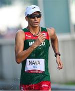 6 August 2021; Horacio Nava of Mexico in action during the men's 50 kilometre walk final at Sapporo Odori Park on day 14 during the 2020 Tokyo Summer Olympic Games in Sapporo, Japan. Photo by Ramsey Cardy/Sportsfile