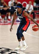 7 August 2021; Frank Ntilikina of France during the men's gold medal match between the USA and France at the Saitama Super Arena during the 2020 Tokyo Summer Olympic Games in Tokyo, Japan. Photo by Brendan Moran/Sportsfile