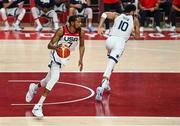 7 August 2021; Kevin Durant of USA during the men's gold medal match between the USA and France at the Saitama Super Arena during the 2020 Tokyo Summer Olympic Games in Tokyo, Japan. Photo by Brendan Moran/Sportsfile