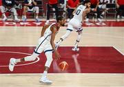 7 August 2021; Kevin Durant of USA during the men's gold medal match between the USA and France at the Saitama Super Arena during the 2020 Tokyo Summer Olympic Games in Tokyo, Japan. Photo by Brendan Moran/Sportsfile