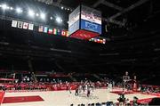 7 August 2021; The men's gold medal match between the USA and France gets under way at the Saitama Super Arena during the 2020 Tokyo Summer Olympic Games in Tokyo, Japan. Photo by Brendan Moran/Sportsfile