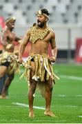 7 August 2021; Pre-match entertainment before the third test of the British and Irish Lions tour match between South Africa and British and Irish Lions at Cape Town Stadium in Cape Town, South Africa. Photo by Ashley Vlotman/Sportsfile