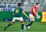 7 August 2021; Josh Adams of the British and Irish Lions in action against Handré Pollard of South Africa during the third test of the British and Irish Lions tour match between South Africa and British and Irish Lions at Cape Town Stadium in Cape Town, South Africa. Photo by Ashley Vlotman/Sportsfile
