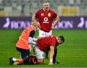 7 August 2021; Wyn Jones of British and Irish Lions receives treatment during the third test of the British and Irish Lions tour match between South Africa and British and Irish Lions at Cape Town Stadium in Cape Town, South Africa. Photo by Ashley Vlotman/Sportsfile