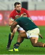 7 August 2021; Wyn Jones of British and Irish Lions in action against Bongi Mbonambi of South Africa during the third test of the British and Irish Lions tour match between South Africa and British and Irish Lions at Cape Town Stadium in Cape Town, South Africa. Photo by Ashley Vlotman/Sportsfile