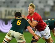 7 August 2021; Duhan van der Merwe of British and Irish Lions in action against Jasper Wiese of South Africa during the third test of the British and Irish Lions tour match between South Africa and British and Irish Lions at Cape Town Stadium in Cape Town, South Africa. Photo by Ashley Vlotman/Sportsfile