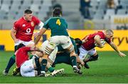 7 August 2021; Ken Owens of the British & Irish Lions makes a break during the third test of the British and Irish Lions tour match between South Africa and British and Irish Lions at Cape Town Stadium in Cape Town, South Africa. Photo by Ashley Vlotman/Sportsfile