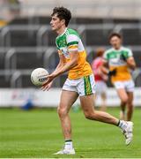 31 July 2021; Tom Hyland of Offaly during the 2021 EirGrid GAA All-Ireland Football U20 Championship Semi-Final match between Cork v Offaly at MW Hire O'Moore Park in Portlaoise, Laois. Photo by Matt Browne/Sportsfile