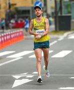 8 August 2021; Liam Adams of Australia after the men's marathon at Sapporo Odori Park on day 16 during the 2020 Tokyo Summer Olympic Games in Sapporo, Japan. Photo by Ramsey Cardy/Sportsfile