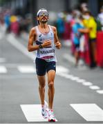 8 August 2021; Nicolas Navarro of France during the men's marathon at Sapporo Odori Park on day 16 during the 2020 Tokyo Summer Olympic Games in Sapporo, Japan. Photo by Ramsey Cardy/Sportsfile