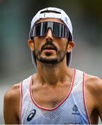 8 August 2021; Nicolas Navarro of France after the men's marathon at Sapporo Odori Park on day 16 during the 2020 Tokyo Summer Olympic Games in Sapporo, Japan. Photo by Ramsey Cardy/Sportsfile