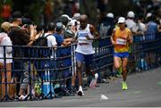 8 August 2021; Abdi Abdirahman of USA during the men's marathon at Sapporo Odori Park on day 16 during the 2020 Tokyo Summer Olympic Games in Sapporo, Japan. Photo by Ramsey Cardy/Sportsfile