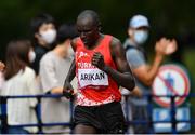8 August 2021; Polat Kemboi Arikan of Turkey during the men's marathon at Sapporo Odori Park on day 16 during the 2020 Tokyo Summer Olympic Games in Sapporo, Japan. Photo by Ramsey Cardy/Sportsfile