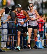 8 August 2021; Derlys Ayala of Paraguay during the men's marathon at Sapporo Odori Park on day 16 during the 2020 Tokyo Summer Olympic Games in Sapporo, Japan. Photo by Ramsey Cardy/Sportsfile