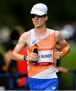 8 August 2021; Bart Van Nunen of Netherlands during the men's marathon at Sapporo Odori Park on day 16 during the 2020 Tokyo Summer Olympic Games in Sapporo, Japan. Photo by Ramsey Cardy/Sportsfile