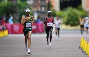 8 August 2021; Elroy Gelant of South Africa during the men's marathon at Sapporo Odori Park on day 16 during the 2020 Tokyo Summer Olympic Games in Sapporo, Japan. Photo by Ramsey Cardy/Sportsfile