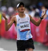 8 August 2021; Eulalio Munoz of Argentina during the men's marathon at Sapporo Odori Park on day 16 during the 2020 Tokyo Summer Olympic Games in Sapporo, Japan. Photo by Ramsey Cardy/Sportsfile