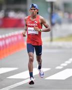8 August 2021; Jorge Castel Blanco of Paraguay during the men's marathon at Sapporo Odori Park on day 16 during the 2020 Tokyo Summer Olympic Games in Sapporo, Japan. Photo by Ramsey Cardy/Sportsfile