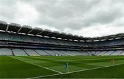 8 August 2021; A general view of the pitch before the GAA Hurling All-Ireland Senior Championship semi-final match between Kilkenny and Cork at Croke Park in Dublin. Photo by Piaras Ó Mídheach/Sportsfile