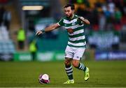 5 August 2021; Richie Towell of Shamrock Rovers during the UEFA Europa Conference League third qualifying round first leg match between Shamrock Rovers and Teuta at Tallaght Stadium in Dublin. Photo by Eóin Noonan/Sportsfile
