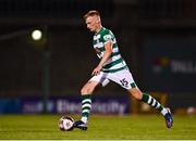 5 August 2021; Liam Scales of Shamrock Rovers during the UEFA Europa Conference League third qualifying round first leg match between Shamrock Rovers and Teuta at Tallaght Stadium in Dublin. Photo by Eóin Noonan/Sportsfile