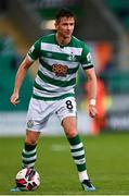 5 August 2021; Ronan Finn of Shamrock Rovers during the UEFA Europa Conference League third qualifying round first leg match between Shamrock Rovers and Teuta at Tallaght Stadium in Dublin. Photo by Eóin Noonan/Sportsfile