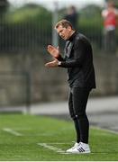 8 August 2021; Dundalk head coach Vinny Perth during the SSE Airtricity League Premier Division match between Dundalk and St Patrick's Athletic at Oriel Park in Dundalk, Louth. Photo by Seb Daly/Sportsfile