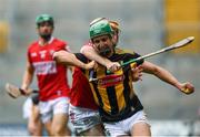 8 August 2021; Alan Murphy of Kilkenny is tackled by Niall O'Leary of Cork during the GAA Hurling All-Ireland Senior Championship semi-final match between Kilkenny and Cork at Croke Park in Dublin. Photo by David Fitzgerald/Sportsfile