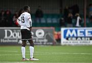 8 August 2021; Wilfred Zahibo of Dundalk after his side's defeat to St Patrick's Athletic in their SSE Airtricity League Premier Division match at Oriel Park in Dundalk, Louth. Photo by Seb Daly/Sportsfile