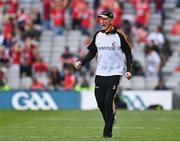 8 August 2021; Kilkenny manager Brian Cody reacts during the GAA Hurling All-Ireland Senior Championship semi-final match between Kilkenny and Cork at Croke Park in Dublin. Photo by Harry Murphy/Sportsfile