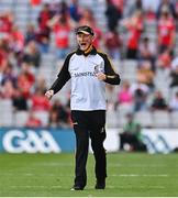 8 August 2021; Kilkenny manager Brian Cody reacts during the GAA Hurling All-Ireland Senior Championship semi-final match between Kilkenny and Cork at Croke Park in Dublin. Photo by Harry Murphy/Sportsfile