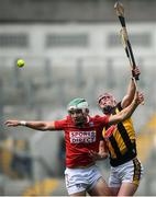 8 August 2021; Alan Cadogan of Cork in action against James Maher of Kilkenny during the GAA Hurling All-Ireland Senior Championship semi-final match between Kilkenny and Cork at Croke Park in Dublin. Photo by David Fitzgerald/Sportsfile