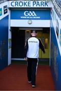 8 August 2021; Kilkenny manager Brian Cody walks down the tunnell after the GAA Hurling All-Ireland Senior Championship semi-final match between Kilkenny and Cork at Croke Park in Dublin. Photo by Harry Murphy/Sportsfile