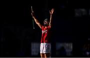 8 August 2021; Séamus Harnedy of Cork celebrates at the final whistle following during the GAA Hurling All-Ireland Senior Championship semi-final match between Kilkenny and Cork at Croke Park in Dublin. Photo by David Fitzgerald/Sportsfile