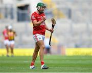 8 August 2021; Alan Cadogan of Cork celebrates scoring a point in extra-time yesterday during the GAA Hurling All-Ireland Senior Championship semi-final match between Kilkenny and Cork at Croke Park in Dublin. Photo by Piaras Ó Mídheach/Sportsfile
