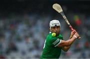 7 August 2021; Aaron Gillane of Limerick during the GAA Hurling All-Ireland Senior Championship semi-final match between Limerick and Waterford at Croke Park in Dublin. Photo by Eóin Noonan/Sportsfile
