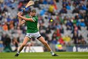 7 August 2021; Diarmaid Byrnes of Limerick during the GAA Hurling All-Ireland Senior Championship semi-final match between Limerick and Waterford at Croke Park in Dublin. Photo by Eóin Noonan/Sportsfile