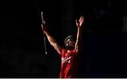 8 August 2021; Séamus Harnedy of Cork celebrates at the final whistle following during the GAA Hurling All-Ireland Senior Championship semi-final match between Kilkenny and Cork at Croke Park in Dublin. Photo by David Fitzgerald/Sportsfile