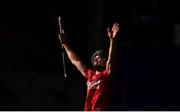 8 August 2021; Séamus Harnedy of Cork celebrates at the final whistle following during the GAA Hurling All-Ireland Senior Championship semi-final match between Kilkenny and Cork at Croke Park in Dublin. Photo by David Fitzgerald/Sportsfile