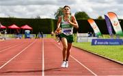 8 August 2021; Adam Condon of Raheny Shamrock AC, Dublin, competing in the Boy's U19 3000m during day three of the Irish Life Health National Juvenile Track & Field Championships at Tullamore Harriers Stadium in Tullamore, Offaly. Photo by Sam Barnes/Sportsfile
