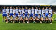 9 August 2021; The Waterford squad before the Electric Ireland Munster Minor Hurling Championship Final match between Cork and Waterford at Semple Stadium in Thurles, Tipperary. Photo by Piaras Ó Mídheach/Sportsfile