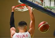 10 August 2021; Aaron Falzon of Malta during the FIBA Men’s European Championship for Small Countries day one match between Malta and San Marino at National Basketball Arena in Tallaght, Dublin. Photo by Eóin Noonan/Sportsfile