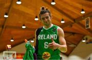 10 August 2021; Lorcan Murphy of Ireland after the FIBA Men’s European Championship for Small Countries day one match between Andorra and Ireland at National Basketball Arena in Tallaght, Dublin. Photo by Eóin Noonan/Sportsfile