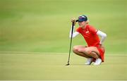 7 August 2021; Nelly Korda of United States on the 18th during round four of the women's individual stroke play at the Kasumigaseki Country Club during the 2020 Tokyo Summer Olympic Games in Kawagoe, Saitama, Japan. Photo by Stephen McCarthy/Sportsfile