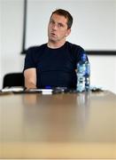 11 August 2021; Head coach Vinny Perth during a Dundalk press conference at Tallaght Stadium in Dublin. Photo by Ben McShane/Sportsfile