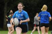 11 August 2021; Sinead Kinsella in action during the Bank of Ireland Leinster Rugby School of Excellence at The King's Hospital School in Dublin. Photo by Matt Browne/Sportsfile