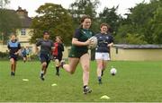 11 August 2021; Participants in action during the Bank of Ireland Leinster Rugby School of Excellence at The King's Hospital School in Dublin. Photo by Matt Browne/Sportsfile