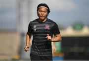 11 August 2021; Han Jeongwoo during a Dundalk training session at Tallaght Stadium in Dublin. Photo by Ben McShane/Sportsfile
