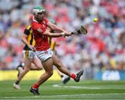 8 August 2021; Shane Kingston of Cork scores a point during the GAA Hurling All-Ireland Senior Championship semi-final match between Kilkenny and Cork at Croke Park in Dublin. Photo by Piaras Ó Mídheach/Sportsfile
